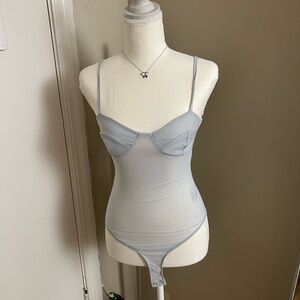 Forever 21 Light Gray Shapewear Bodysuit